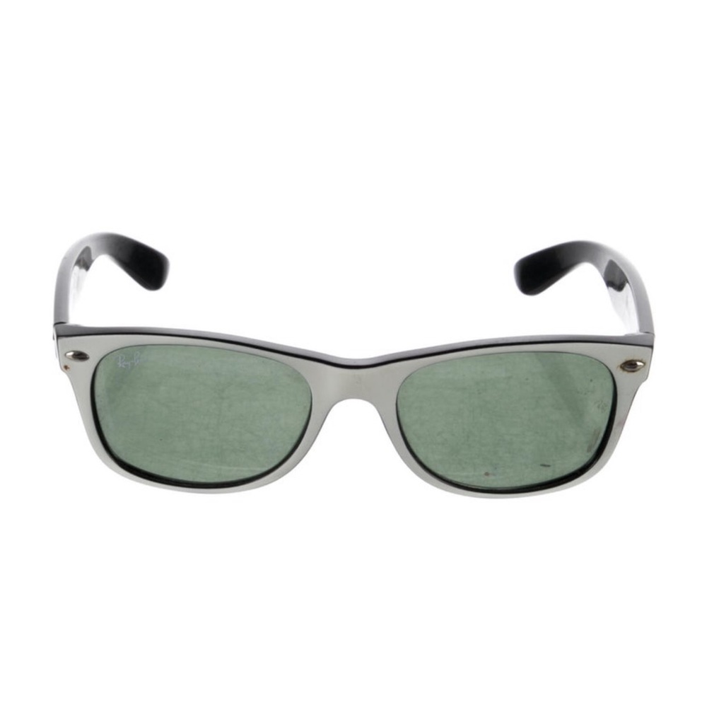 Ray-Ban White Wayfarer Tinted Sunglasses